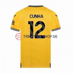 Wolverhampton Wanderers CUNHA 12 2023-2024 Herren Trikot Heim Kurzarm