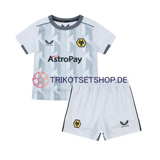 Wolverhampton Wanderers 2023-2024 Kinder Trikotset Ausweich Kurzarm