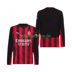 AC Mailand 2025-2026 Herren Trikot Heim Langarm