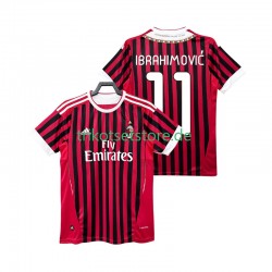 AC Mailand Zlatan IBRAHIMOVIC 11 Retro 2011 2012 Herren Trikot Heim Kurzarm