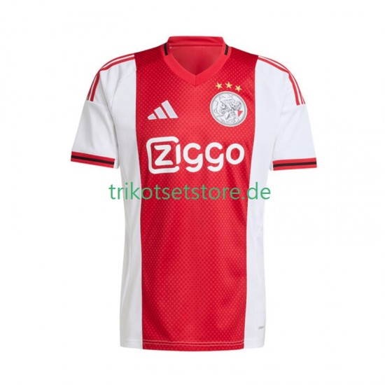 Ajax Amsterdam 2025-2026 Herren Trikot Heim Kurzarm