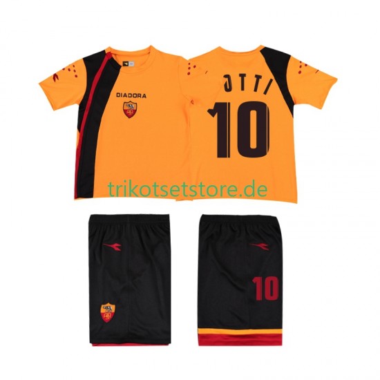 AS Rom TOTTI 10 Retro 2005-2006 Kinder Trikotset Heim Kurzarm