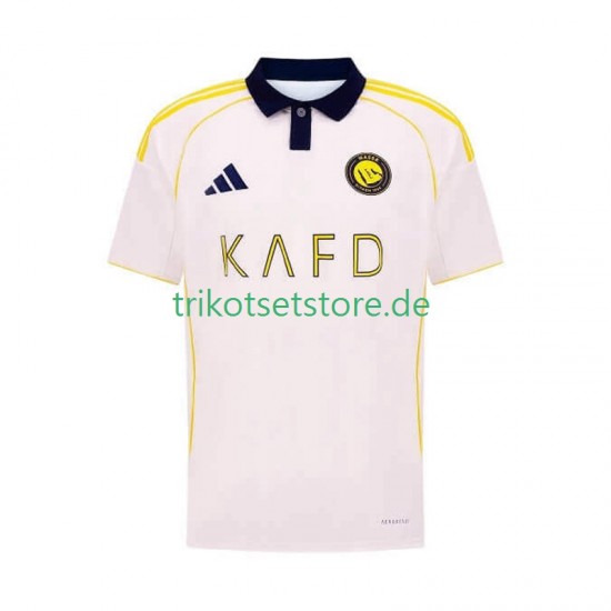 Al Nassr 2025-2026 Herren Trikot Ausweich Kurzarm