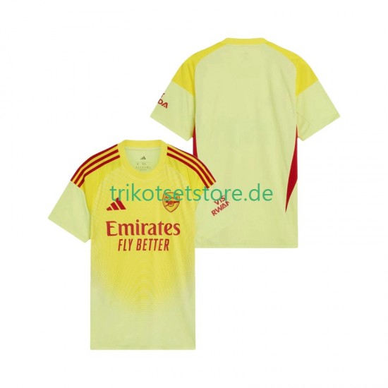 Arsenal Torwart 2025-2026 Herren Trikot Heim Kurzarm