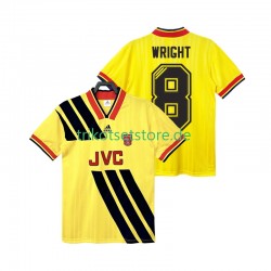 Arsenal WRIGHT 8 Retro 1993 1994 Herren Trikot Auswärts Kurzarm
