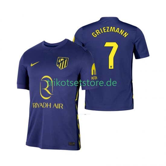 Atlético Madrid Antoine Griezmann 7 2025-2026 Herren Trikot Auswärts Kurzarm