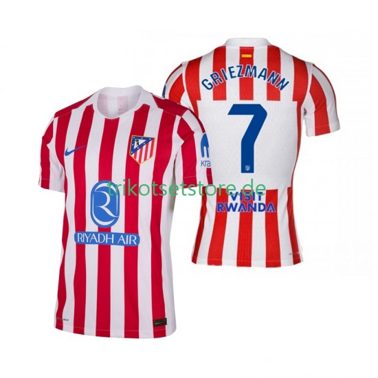 Atlético Madrid Antoine Griezmann 7 2025-2026 Herren Trikot Heim Kurzarm