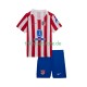 Atlético Madrid 2025-2026 Kinder Trikotset Heim Kurzarm