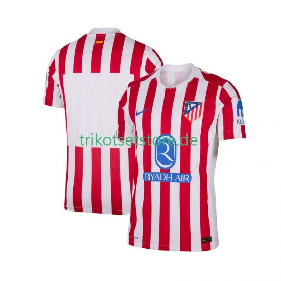 Atlético Madrid 2025-2026 Herren Trikot Heim Kurzarm
