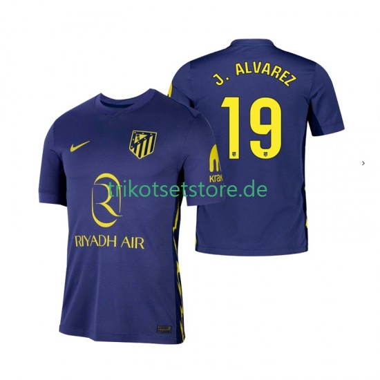 Atlético Madrid Julian Alvarez 19 2025-2026 Herren Trikot Auswärts Kurzarm