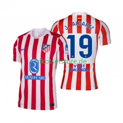 Atlético Madrid Julian Alvarez 19 2025-2026 Herren Trikot Heim Kurzarm
