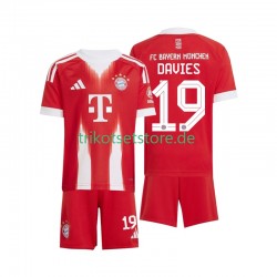FC Bayern München Alphonso Davies 19 2025-2026 Kinder Trikotset Heim Kurzarm