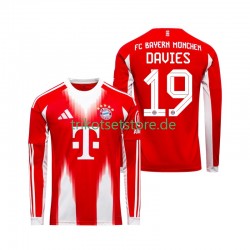 FC Bayern München Alphonso Davies 19 2025-2026 Herren Trikot Heim Langarm