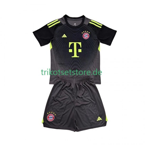 FC Bayern München Torwart 2025-2026 Kinder Trikotset Ausweich Kurzarm
