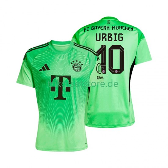 FC Bayern München Torwart Jonas Urbig 40 2025-2026 Herren Trikot Heim Kurzarm