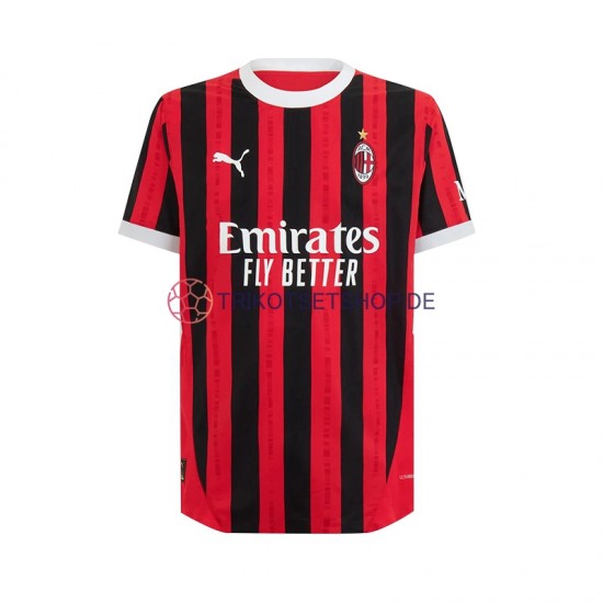 AC Mailand 2024-2025 Herren Trikot Heim Kurzarm