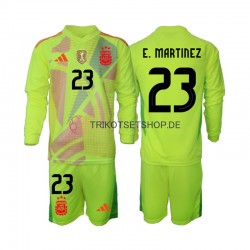 Argentinien Torwart Emiliano Martinez 23 2024 Kinder Trikotset Auswärts Langarm