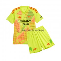 Arsenal Torwart 2024-2025 Kinder Trikotset Heim Kurzarm