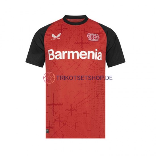 Bayer 04 Leverkusen 2024-2025 Herren Trikot Heim Kurzarm