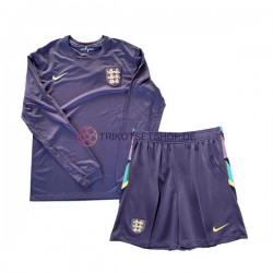England Euro 2024 Kinder Trikotset Auswärts Langarm