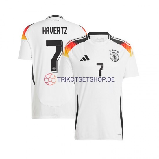 Deutschland Havertz 7 Euro 2024 Herren Trikot Heim Kurzarm