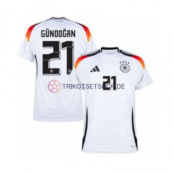 Deutschland Ilkay Gundogan 21 Euro 2024 Herren Trikot Heim Kurzarm