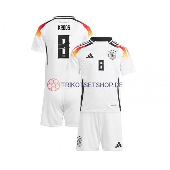 Deutschland Toni Kroos 8 Euro 2024 Kinder Trikotset Heim Kurzarm