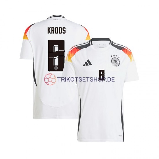 Deutschland Toni Kroos 8 Euro 2024 Herren Trikot Heim Kurzarm