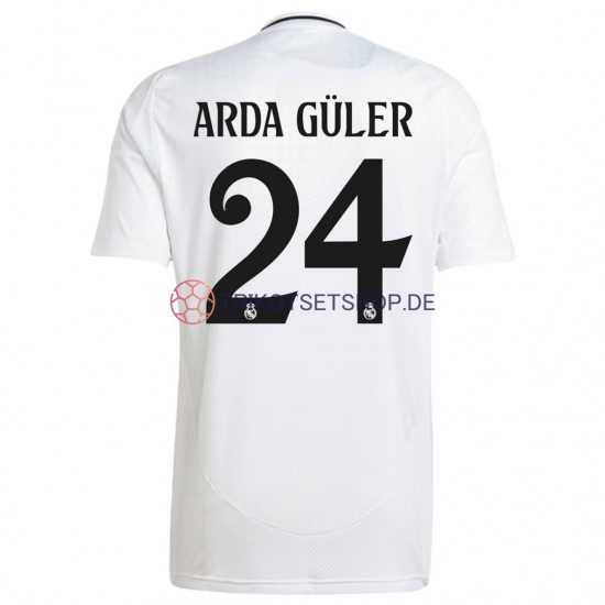 Real Madrid ARDA GULER 24 2024-2025 Herren Trikot Heim Kurzarm