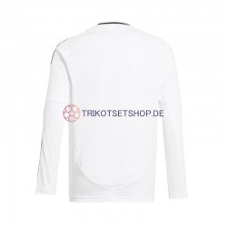 Real Madrid 2024-2025 Herren Trikot Heim Weiß Langarm