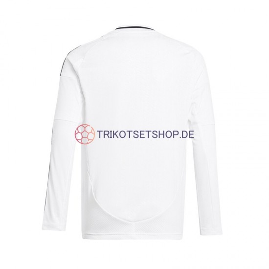 Real Madrid 2024-2025 Herren Trikot Heim Weiß Langarm