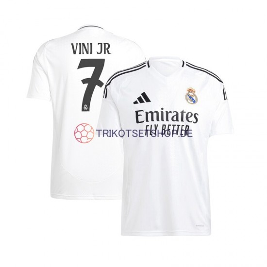 Real Madrid Vinicius Junior 7 2024-2025 Herren Trikot Heim Kurzarm