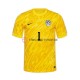 Slowenien Torwart Jan Oblak 1 Euro 2024 Herren Trikot Heim Gelb Kurzarm