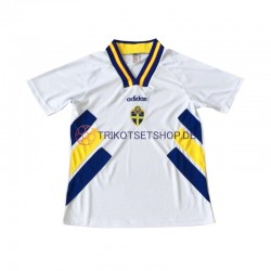 Schweden Retro 1994 Herren Trikot Auswärts Kurzarm