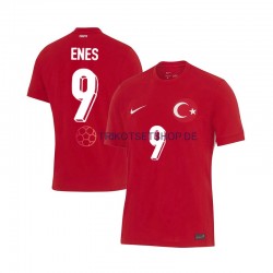Türkei Enes Unal 9 Euro 2024 Herren Trikot Auswärts Kurzarm