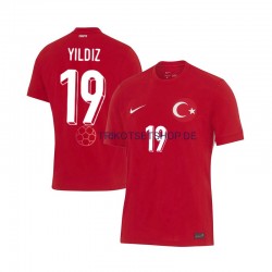 Türkei Kenan Yıldız 19 Euro 2024 Herren Trikot Auswärts Kurzarm