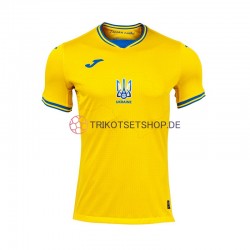 Ukraine Euro 2024 Herren Trikot Heim Kurzarm