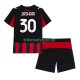 AC Mailand Ardon Jashari 30 2025-2026 Kinder Trikotset Heim Kurzarm