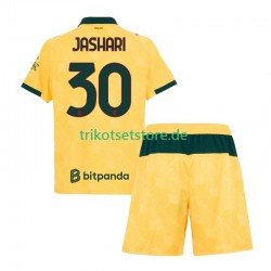 AC Mailand Ardon Jashari 30 2025-2026 Kinder Trikotset Ausweich Kurzarm