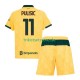 AC Mailand Christian Pulisic 11 2025-2026 Kinder Trikotset Ausweich Kurzarm