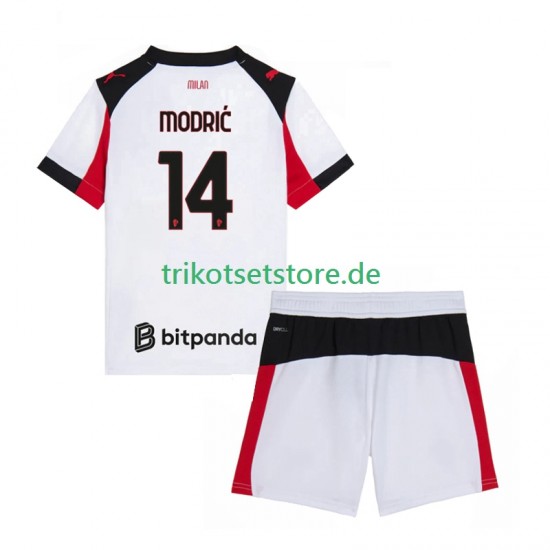 AC Mailand Modrić Luca 14 2025-2026 Herren Trikot Auswärts Kurzarm