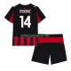 AC Mailand Modrić Luca 14 2025-2026 Kinder Trikotset Heim Kurzarm