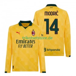 AC Mailand Modrić Luca 14 2025-2026 Herren Trikot Ausweich Langarm