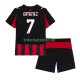 AC Mailand Santiago Gimenez 7 2025-2026 Kinder Trikotset Heim Kurzarm