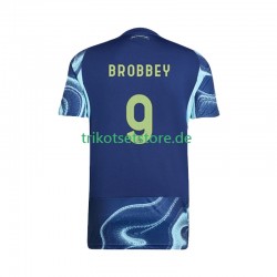 Ajax Amsterdam Brian Brobbey 9 2025-2026 Herren Trikot Auswärts Kurzarm