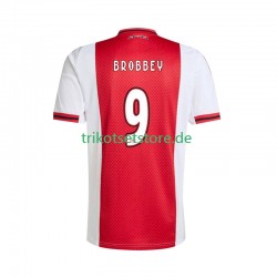 Ajax Amsterdam Brian Brobbey 9 2025-2026 Herren Trikot Heim Kurzarm