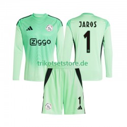 Ajax Amsterdam Torwart Vitezslav Jaros 1 2025-2026 Kinder Trikotset Heim Langarm