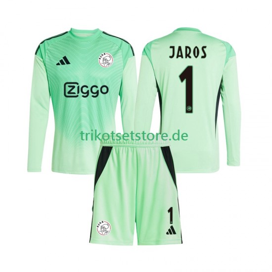 Ajax Amsterdam Torwart Vitezslav Jaros 1 2025-2026 Kinder Trikotset Heim Langarm