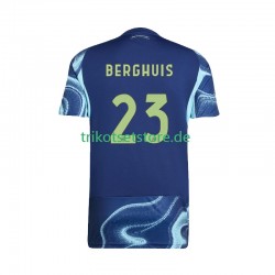 Ajax Amsterdam Steven Berghuis 23 2025-2026 Herren Trikot Auswärts Kurzarm