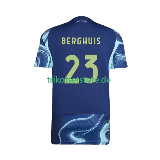 Ajax Amsterdam Steven Berghuis 23 2025-2026 Herren Trikot Auswärts Kurzarm